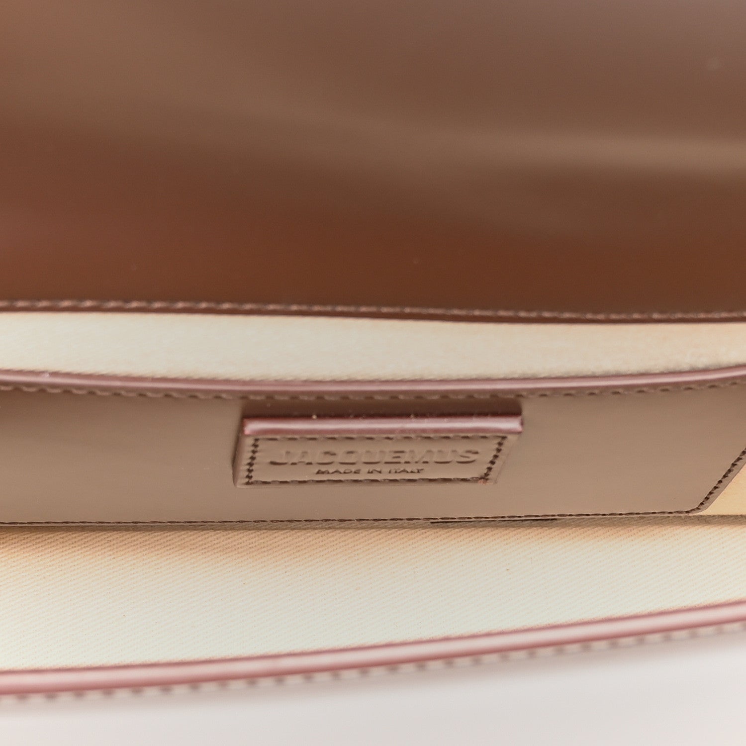 Jacquemus Smooth Calfskin Le Bambino Long Brown 5 of 9