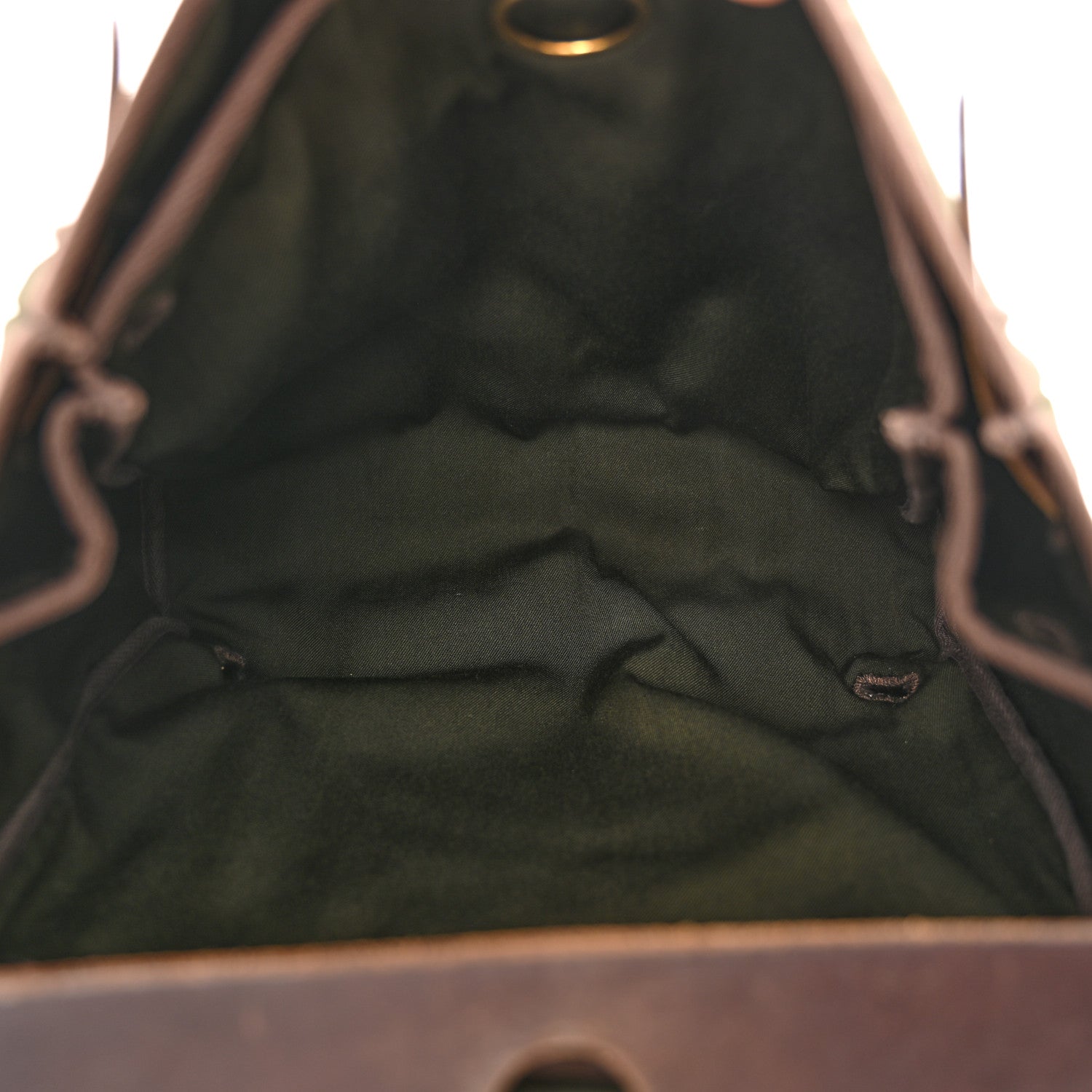 Hermes Toile Vache Calfskin Herbag 30 PM Backpack Kaki Ebene 6 of 16