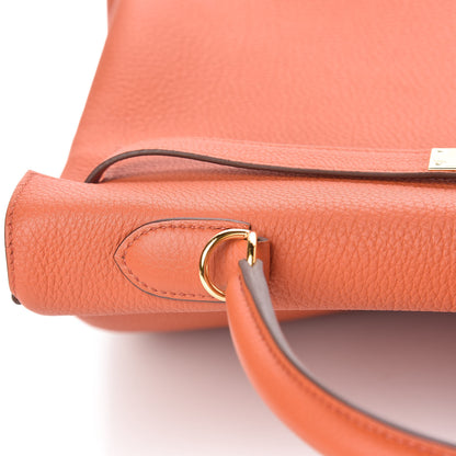 Hermes Togo Kelly Retourne 35 Terre Battue 10 of 40