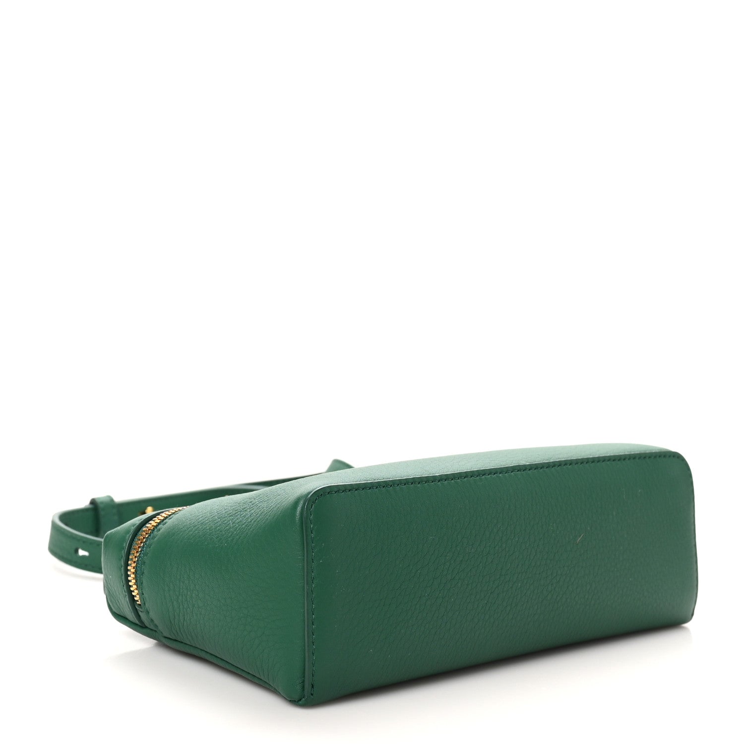 Loro Piana Grained Calfskin L19 Extra Pocket Pouch Forest Leaves 4 of 9