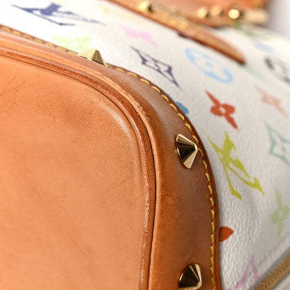 Louis Vuitton Monogram Multicolor Alma White 10 of 18