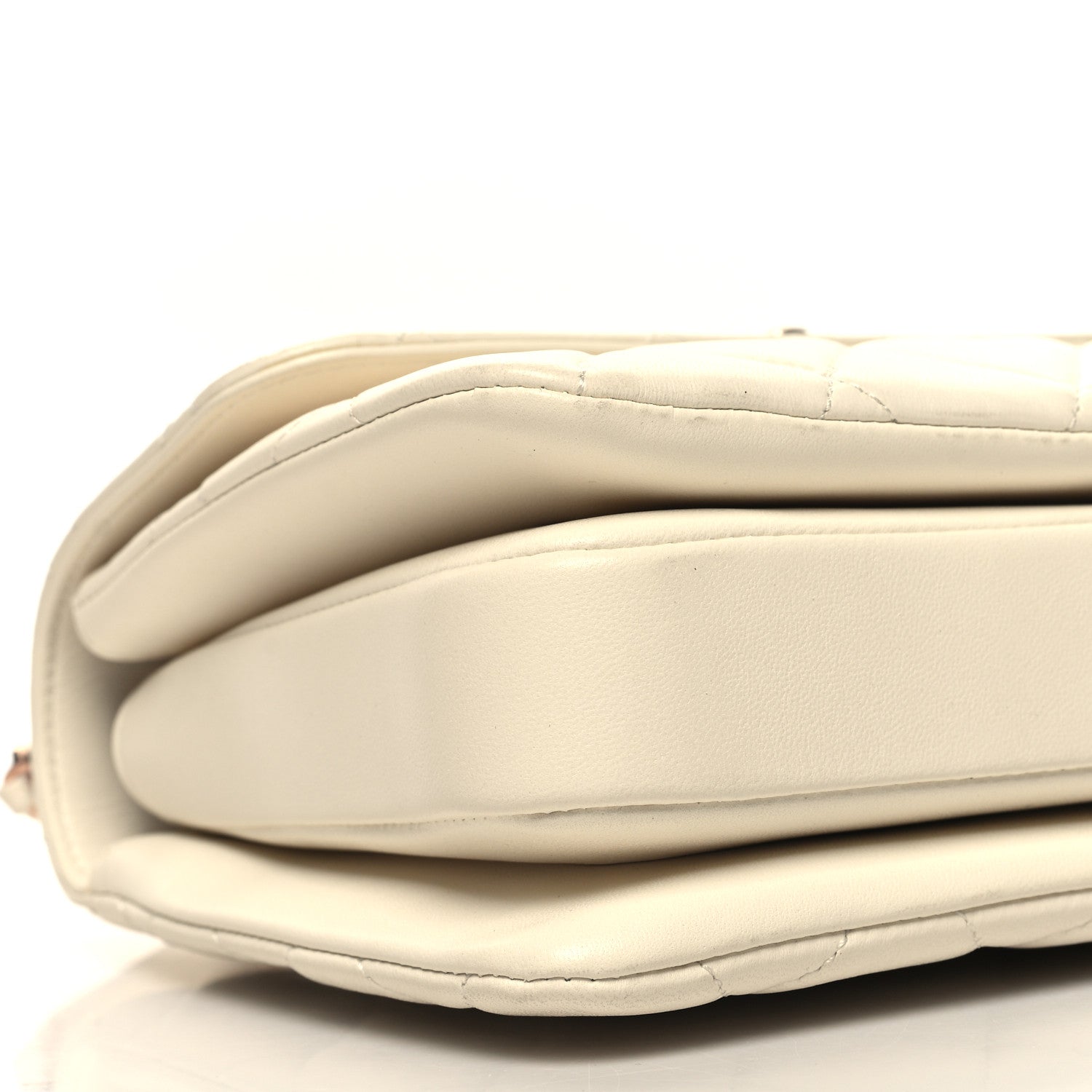 Chanel Lambskin Quilted Small Trendy CC Dual Handle Flap Bag White 10 of 13