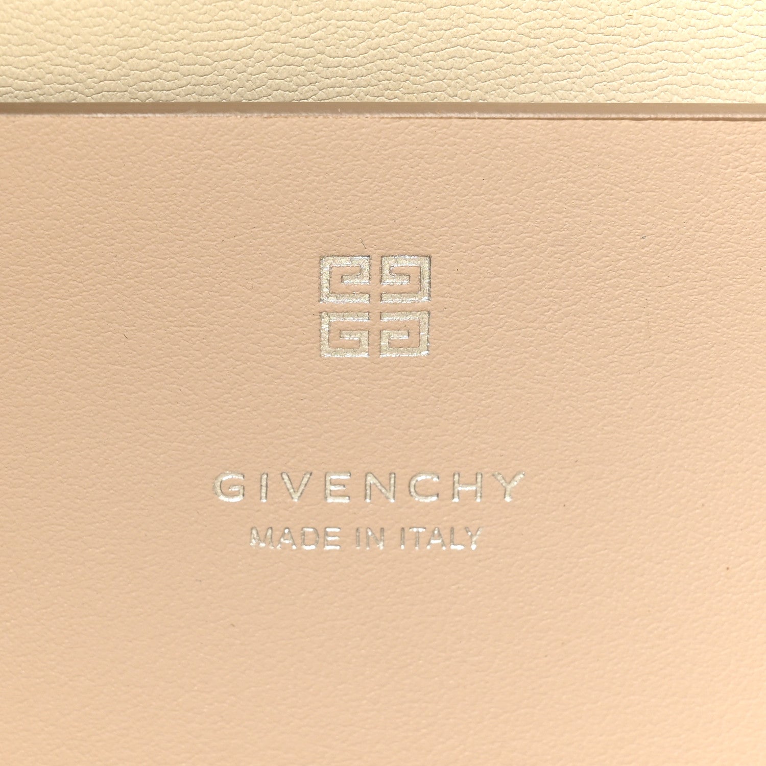 Givenchy Smooth Calfskin Medium Moon Cut Out Shoulder Bag Dune 6 of 14