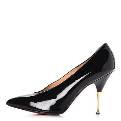 Christian Louboutin Patent Lola Pumps 37.5 Black 1 of 15