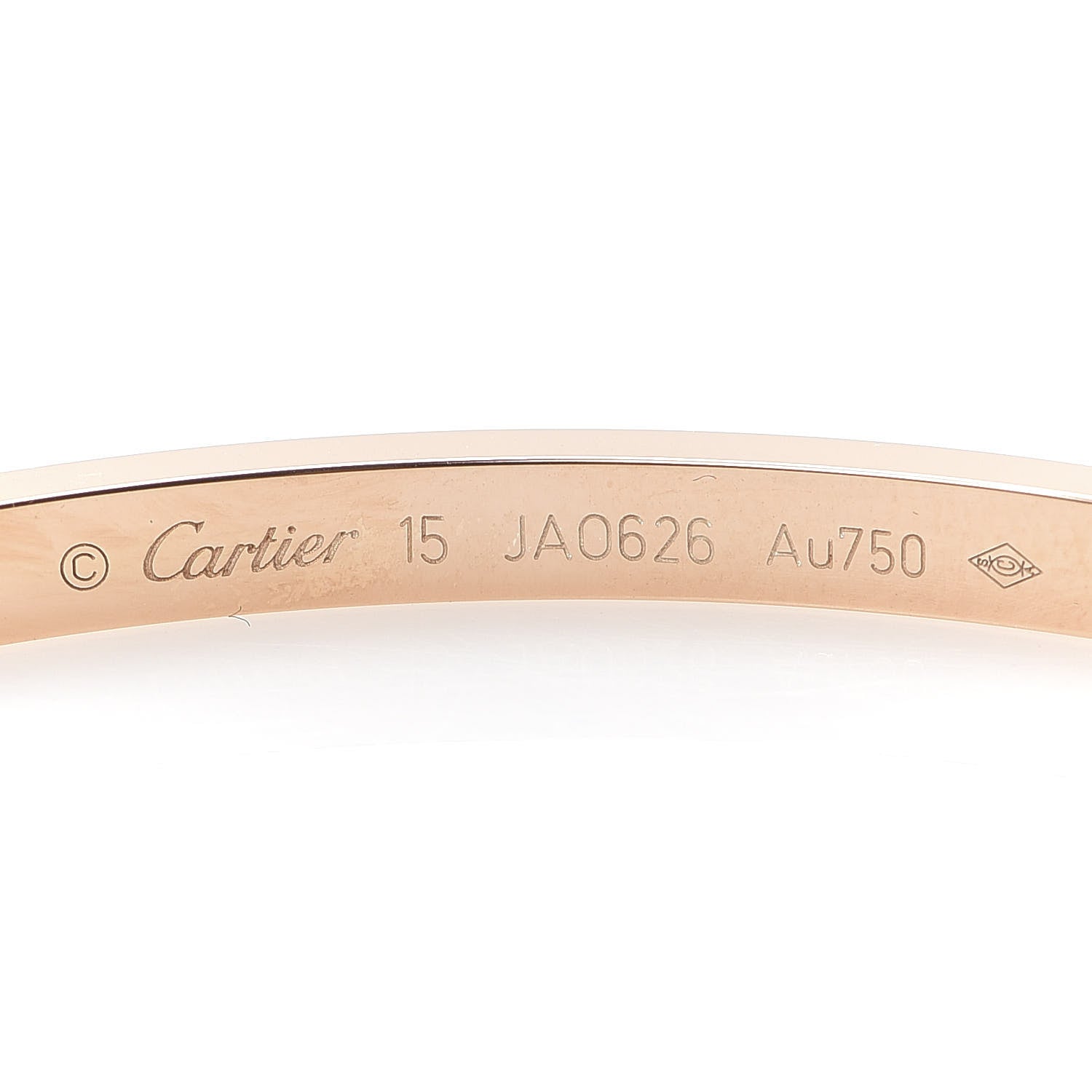 Cartier 18K Pink Gold Small LOVE Bracelet 15 5 of 5