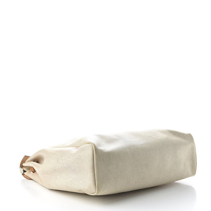 Hermes Toile Vache Calfskin Herbag 40 GM Natural 4 of 9