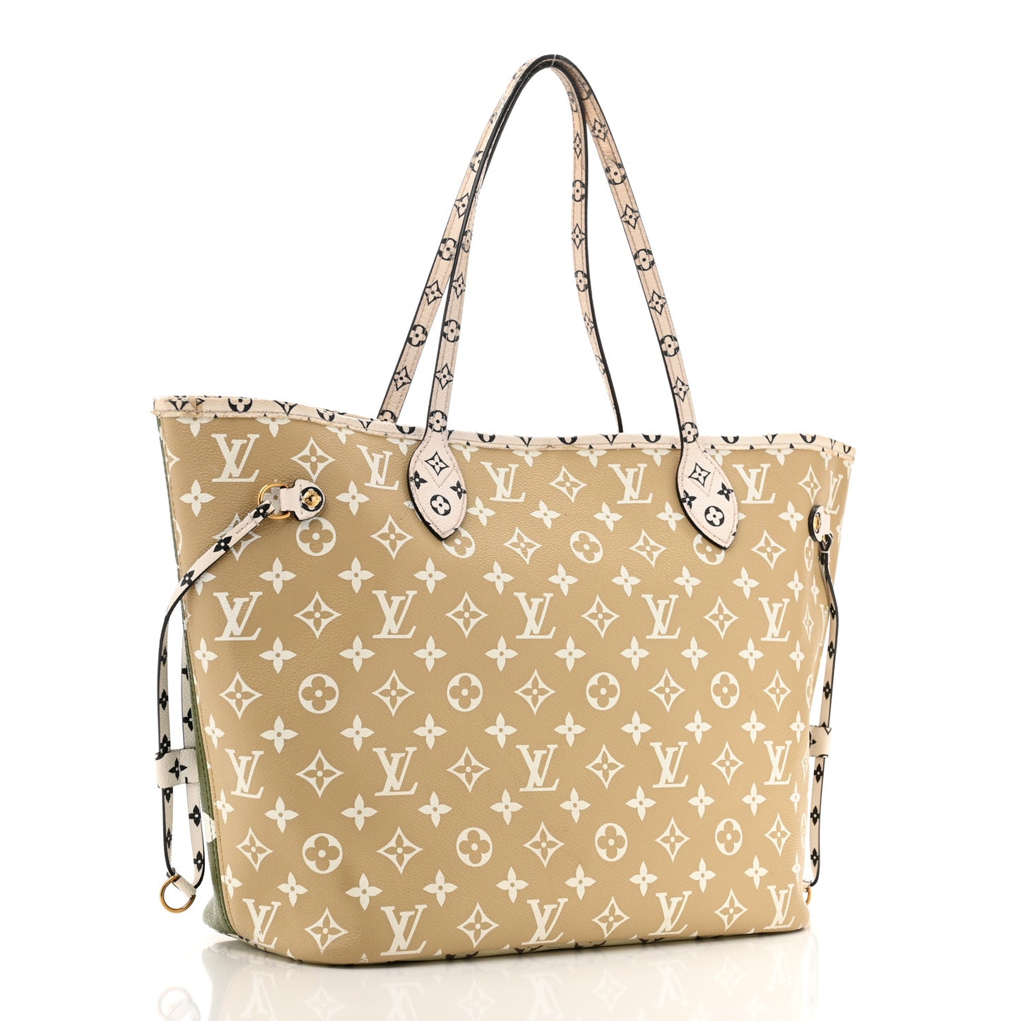 Monogram Giant Neverfull MM Kaki