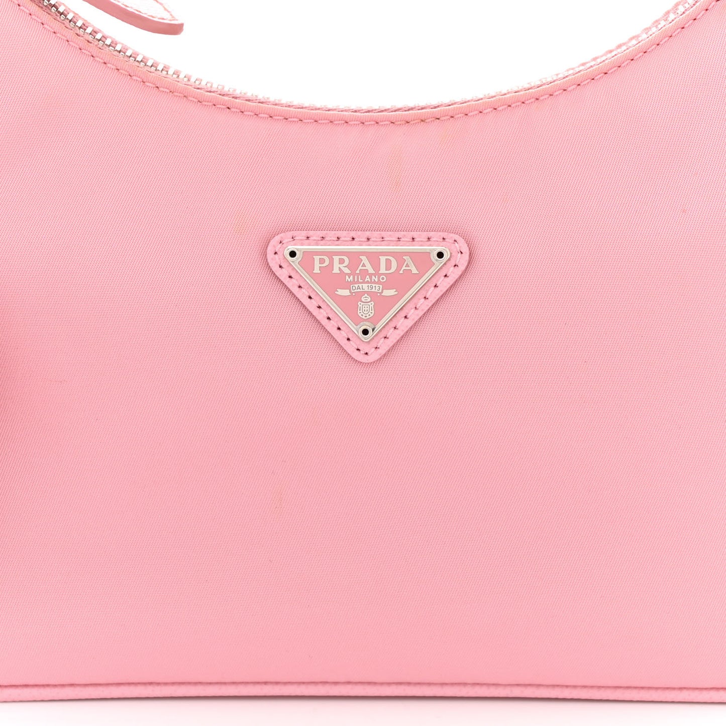 Re-Nylon Saffiano Mini Re-Edition 2005 Bag Rosa