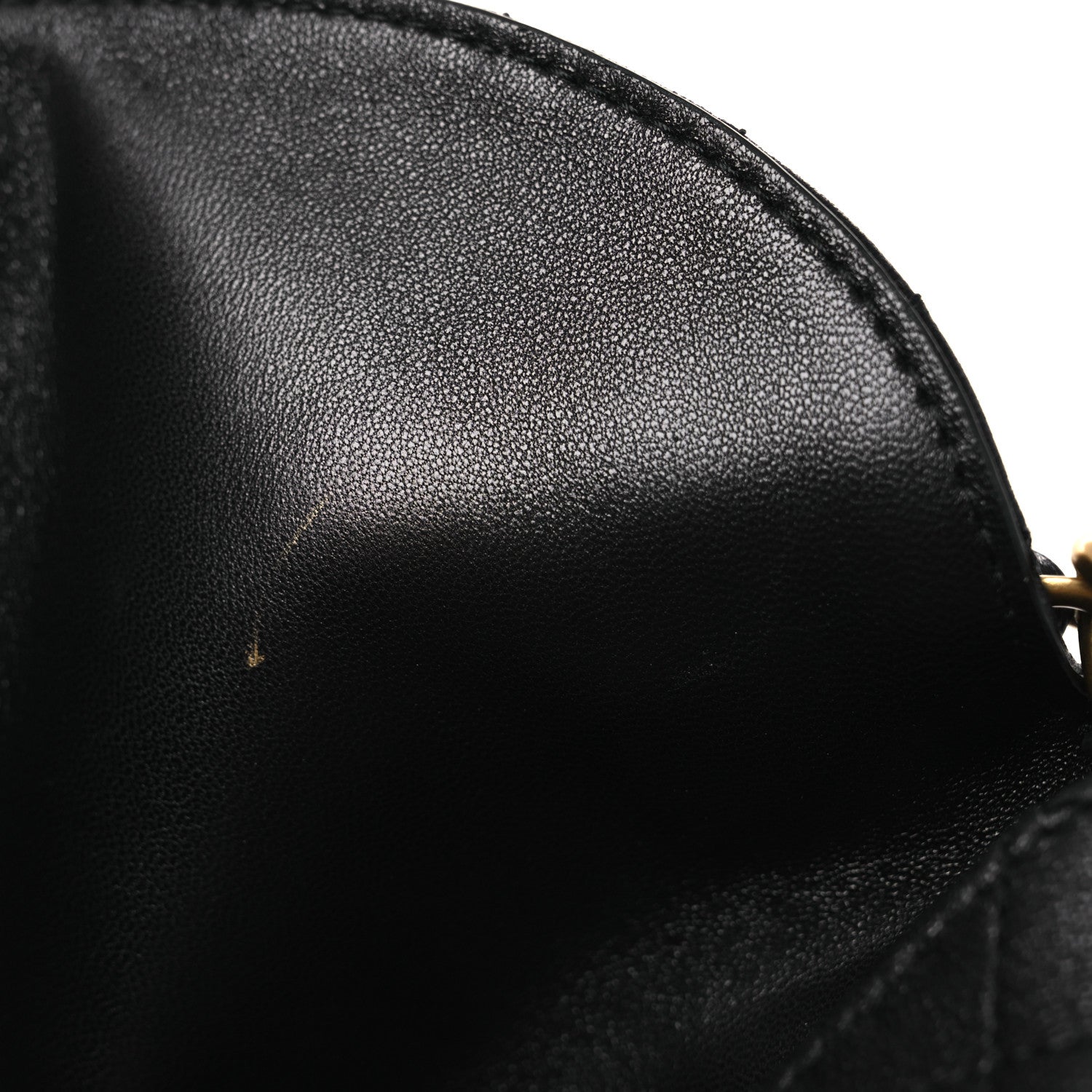 Saint Laurent Lambskin Gabby Mini Bucket Bag Black 11 of 12