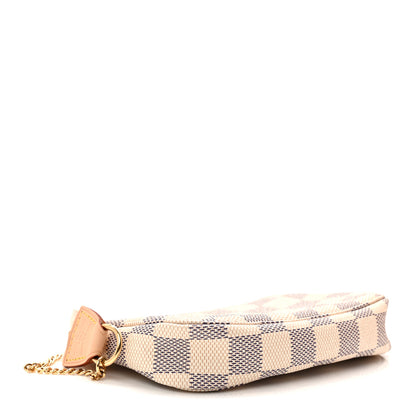 Louis Vuitton Damier Azur Mini Pochette Accessories 4 of 8