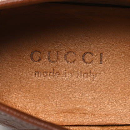 Gucci Goatskin Mens Horsebit Loafers 10 Cuir 8 of 9