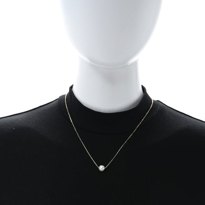 Mikimoto 18K Yellow Gold Akoya Pearl 8mm Pendant Necklace 3 of 5