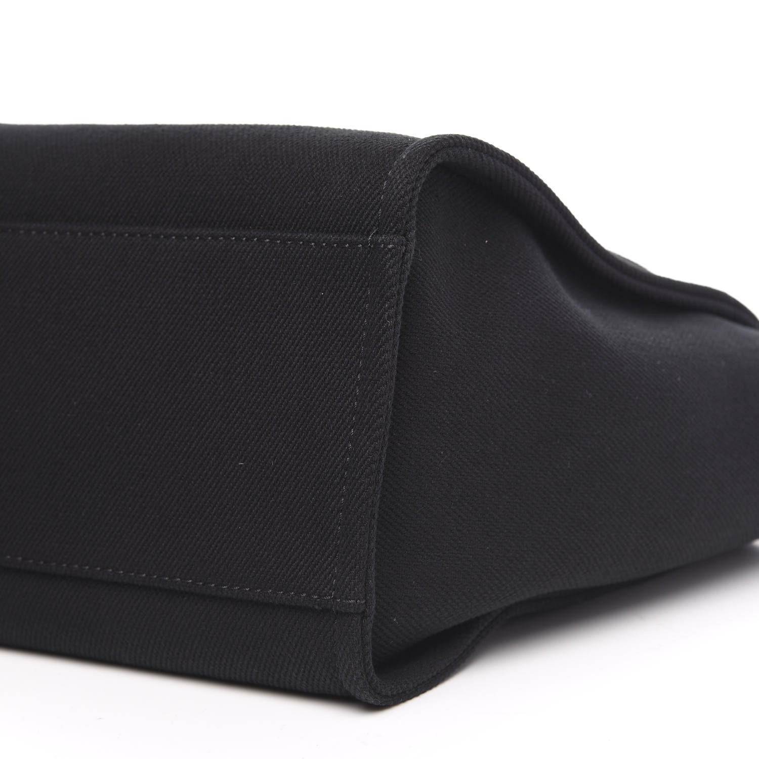 Chanel Canvas Pearl Medium Deauville Tote Black 9 of 11