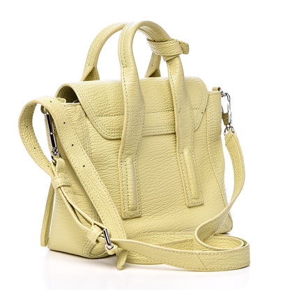 3.1 Phillip Lim 3.1 Textured Calfskin Mini Pashli Satchel Citron 2 of 13