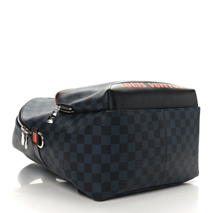 Louis Vuitton Damier Cobalt Race Discovery Backpack PM 4 of 11