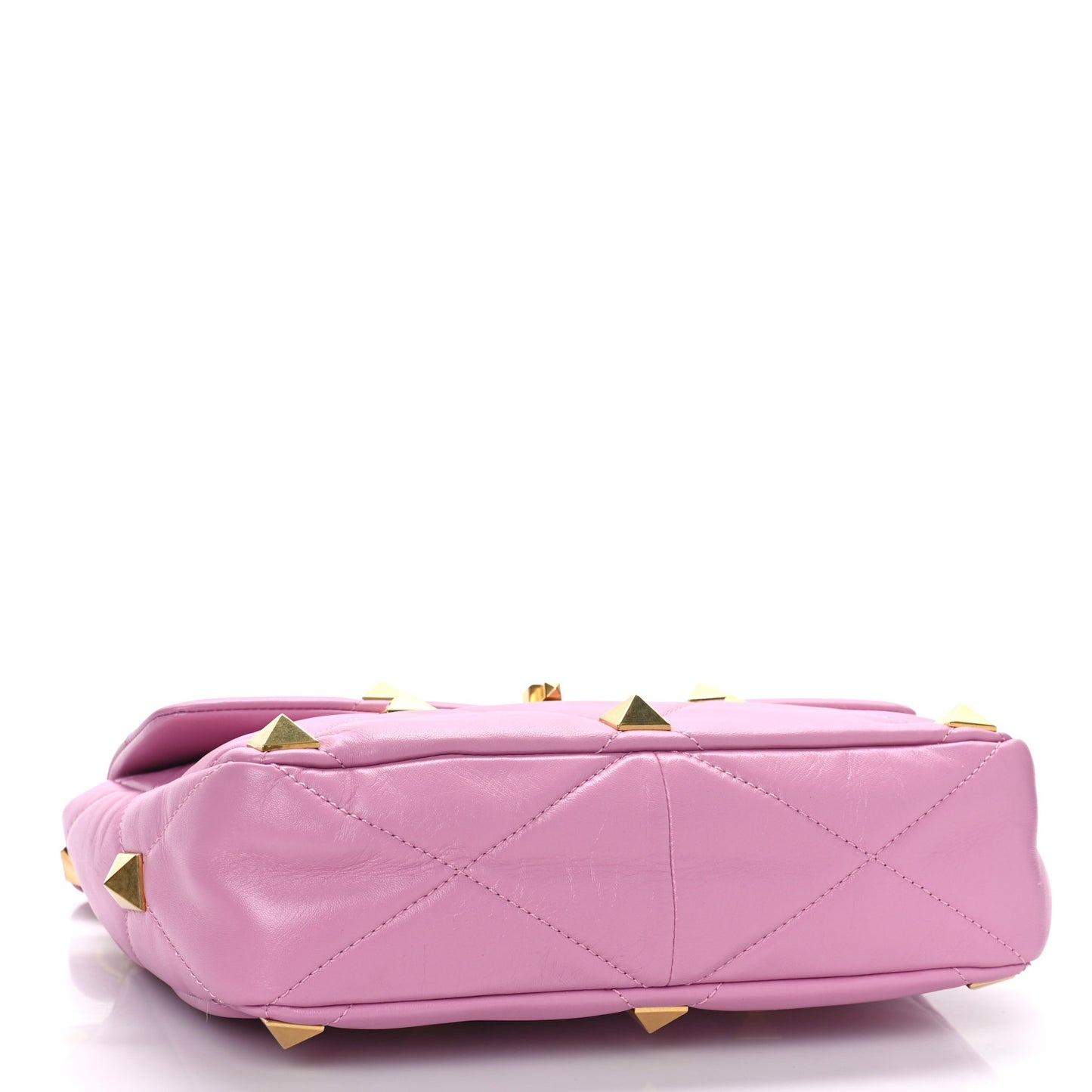 Nappa Large Roman Stud Shoulder Bag Giacinto