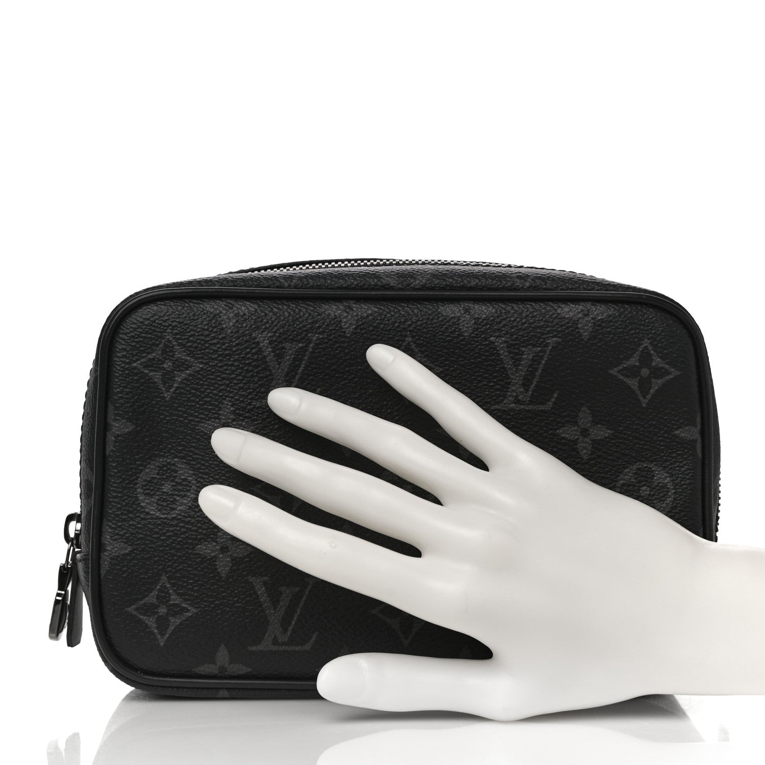 Louis Vuitton Monogram Eclipse Toilet Pouch PM 2 of 9