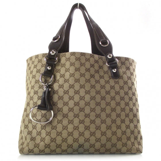 Gucci Monogram Icon Bit Tote 1 of 12