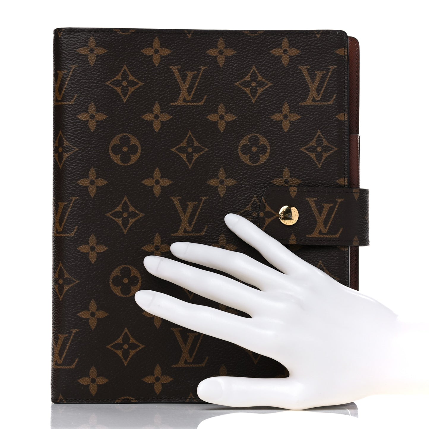 Monogram Large Ring Agenda Cover