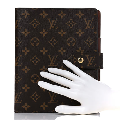 Louis Vuitton Monogram Large Ring Agenda Cover 2 of 14
