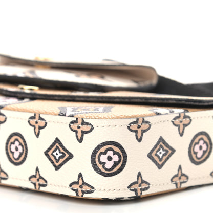 Louis Vuitton Monogram Wild At Heart Felicie Strap & Go Arizona Creme 8 of 8
