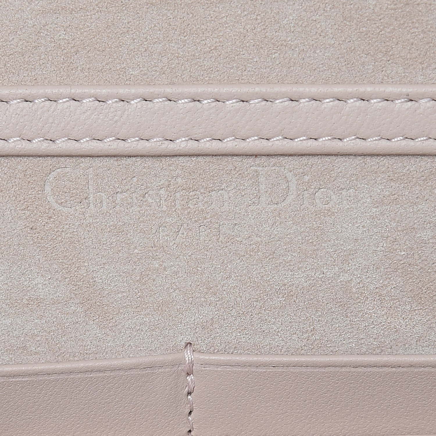 Christian Dior Lambskin Cannage Dioraddict Wallet On Chain Clutch Rose Poudre 8 of 11