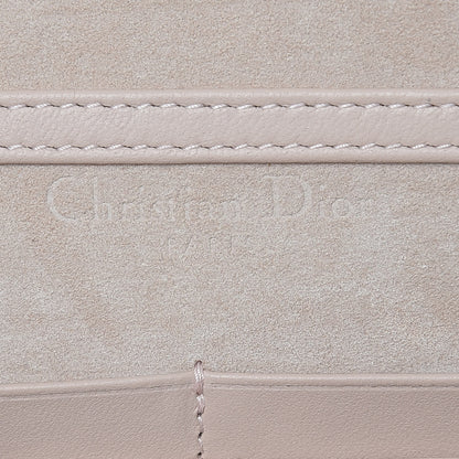 Christian Dior Lambskin Cannage Dioraddict Wallet On Chain Clutch Rose Poudre 8 of 11