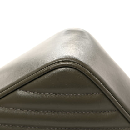 Saint Laurent SAINT LAURENT Calfskin Matelasse Monogram Lou Camera Bag Dusty Grey 12 of 14