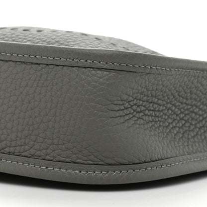 Hermes Taurillon Clemence Evelyne TPM Gris Meyer 6 of 7