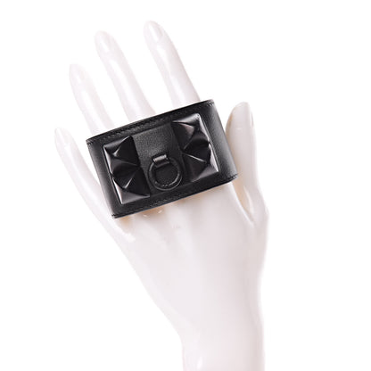 Hermes Box Collier de Chien CDC Shadow Bracelet S Black 2 of 6
