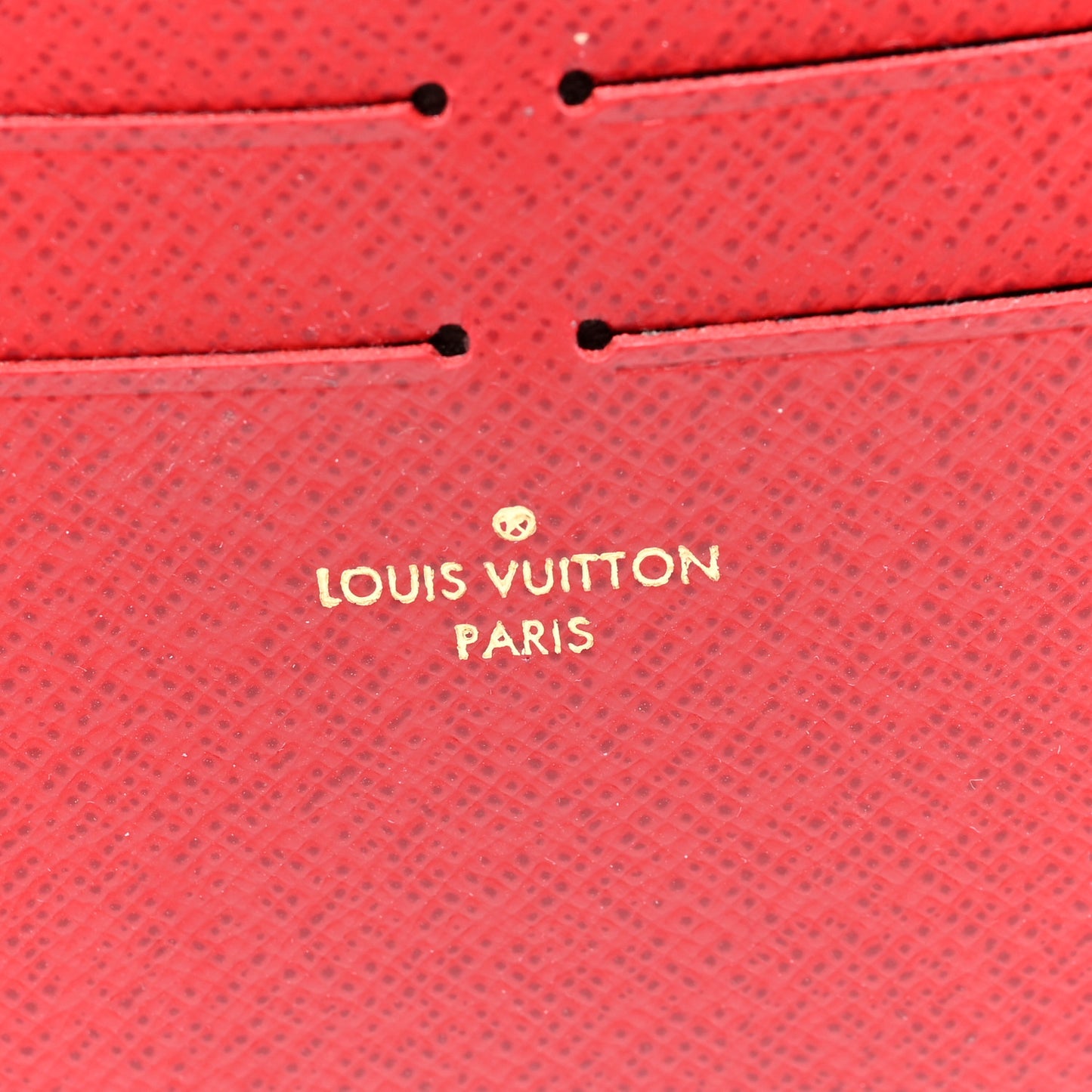 Calfskin Felicie Card Holder Insert Cherry