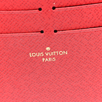 Louis Vuitton Calfskin Felicie Card Holder Insert Cherry 5 of 6