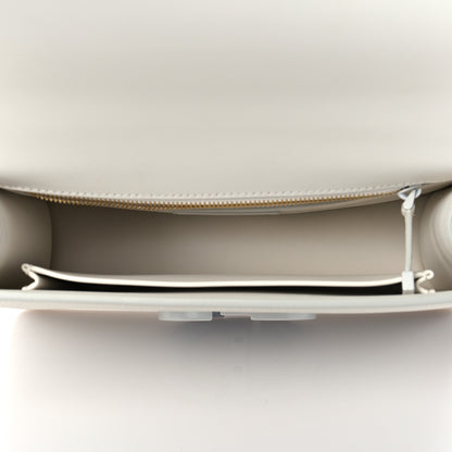 Christian Dior Ultra Matte Grained Calfskin 30 Montaigne Flap Bag White 7 of 12
