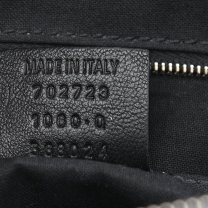Balenciaga Coated Canvas BB Monogram Medium Signature Camera Bag Black Grey 7 of 8