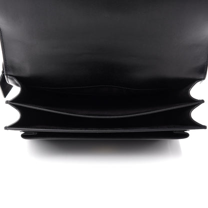 Saint Laurent Calfskin Large Monogram Sunset Black 6 of 11