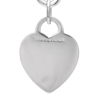 Tiffany Sterling Silver Heart Tag Charm Bracelet 5 of 5