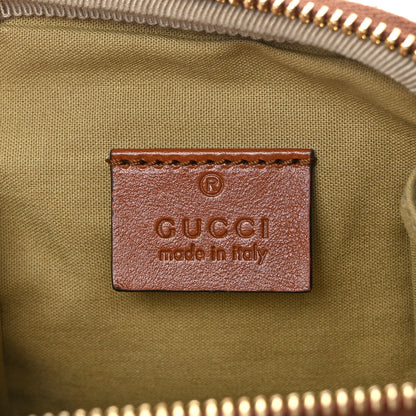 Gucci Vintage Canvas Calfskin Web Belted iPhone Case 80 32 Sand Cuir 6 of 10