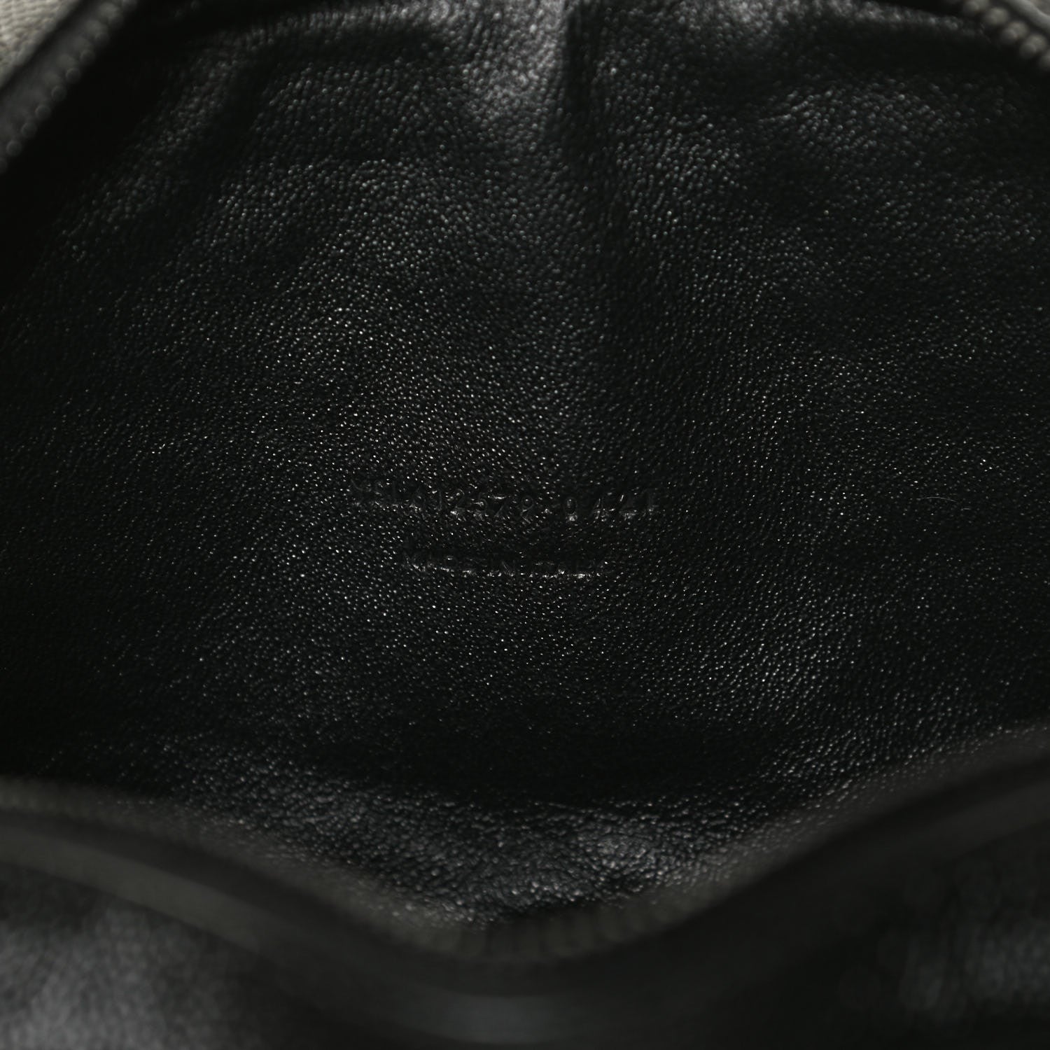Saint Laurent Grain De Poudre Matelasse Monogram Mini Lou Camera Bag Black 7 of 12