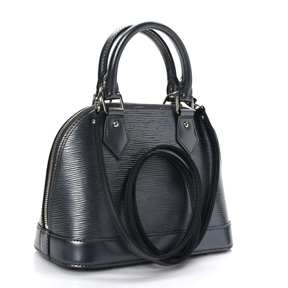 Louis Vuitton Epi Alma BB Anthracite Nacre 3 of 8