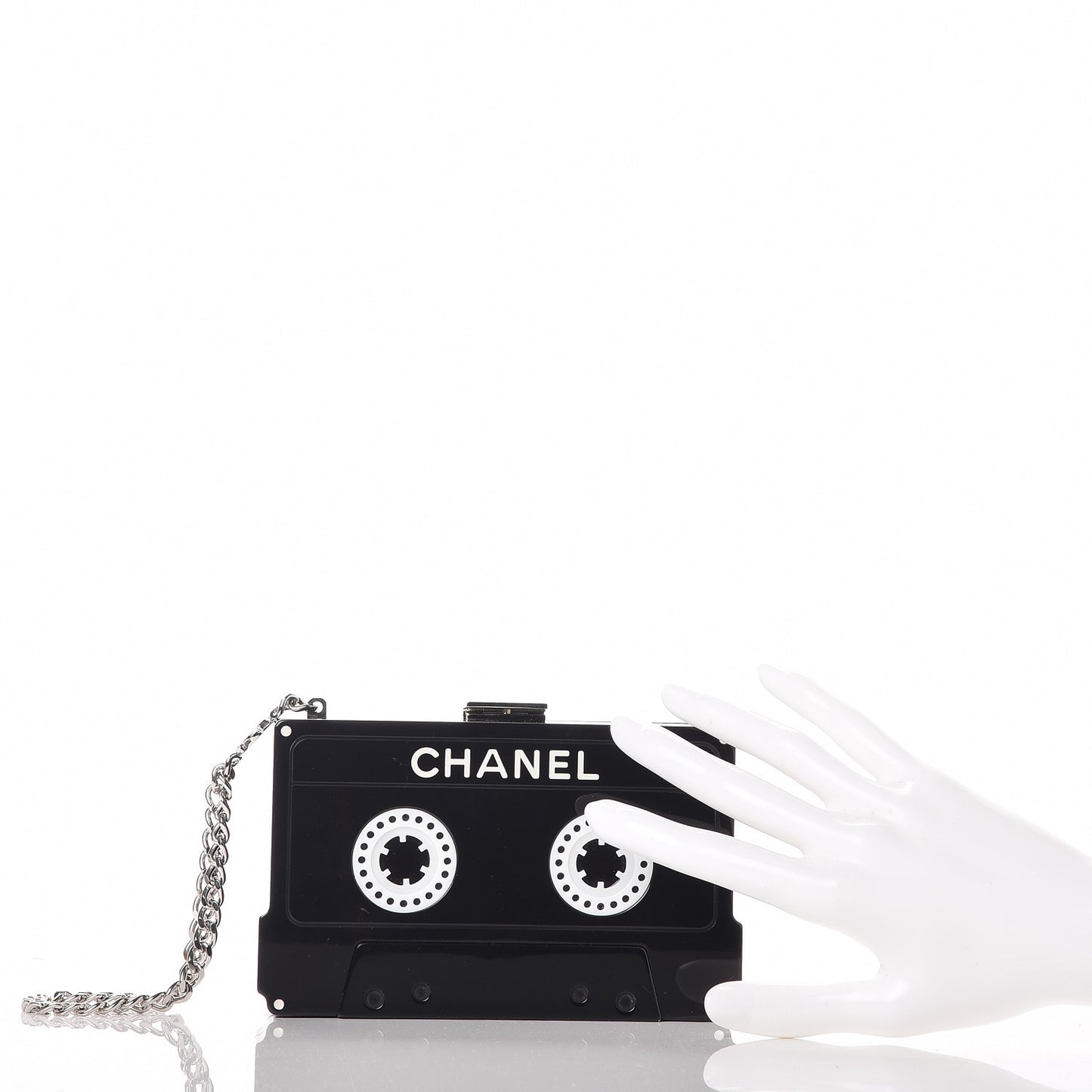 Satin Crystal Clutch