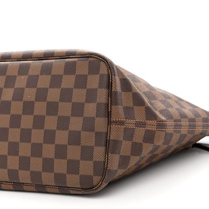 Louis Vuitton Damier Ebene Neo Neverfull MM Rose Ballerine 11 of 11