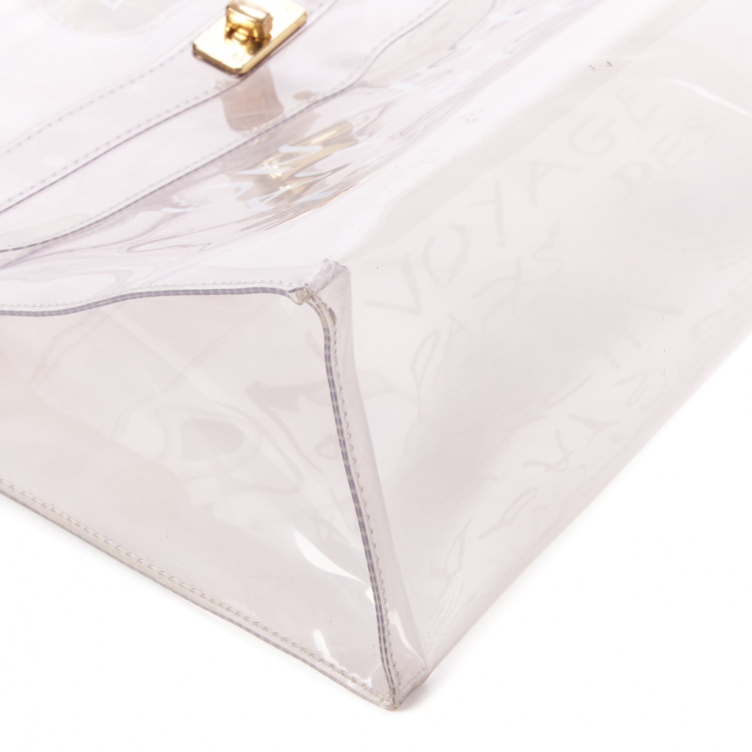 Hermes Vinyl Souvenir De L'Exposition Kelly Transparent 6 of 9