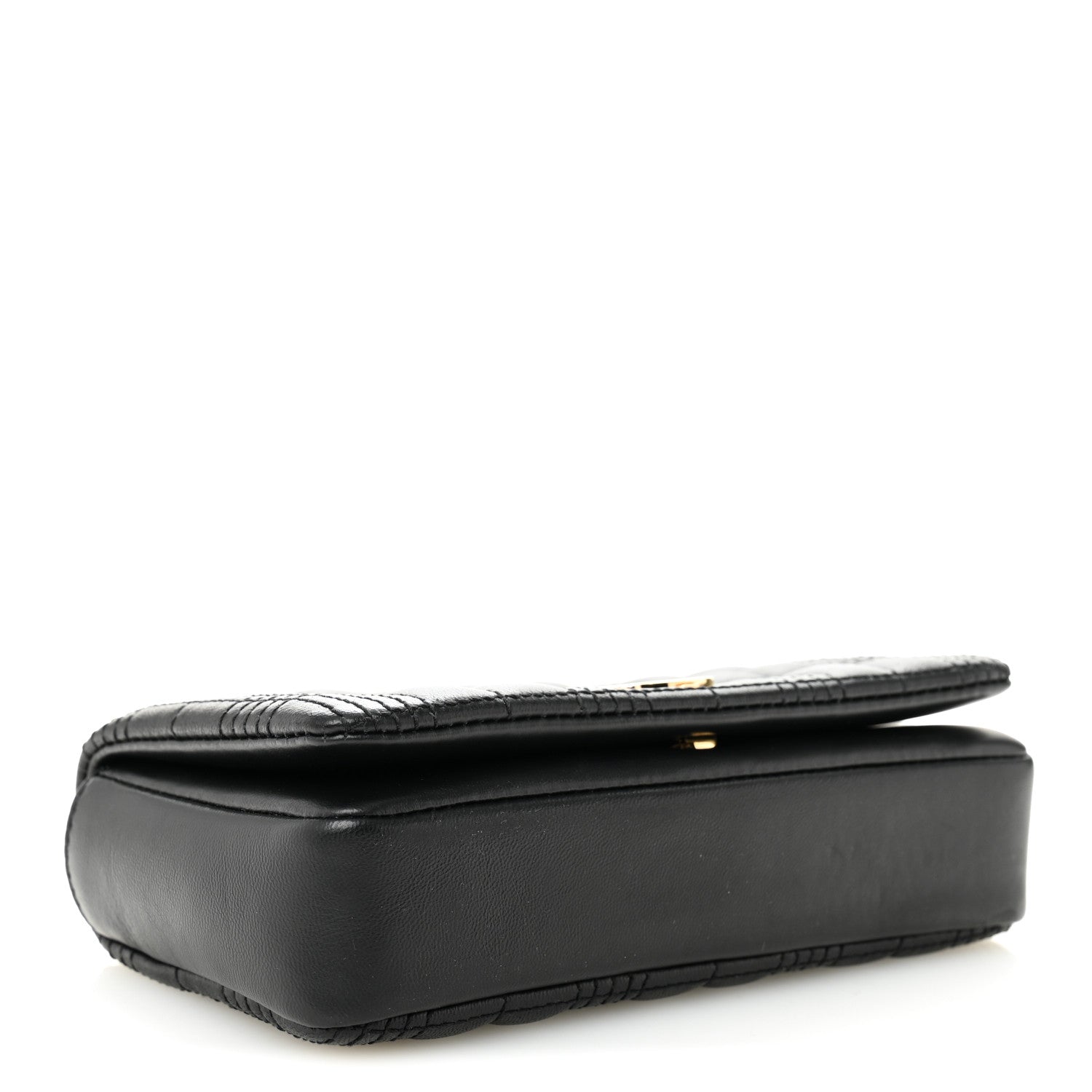 Burberry Lambskin Quilted Mini Lola Bag Black 4 of 10