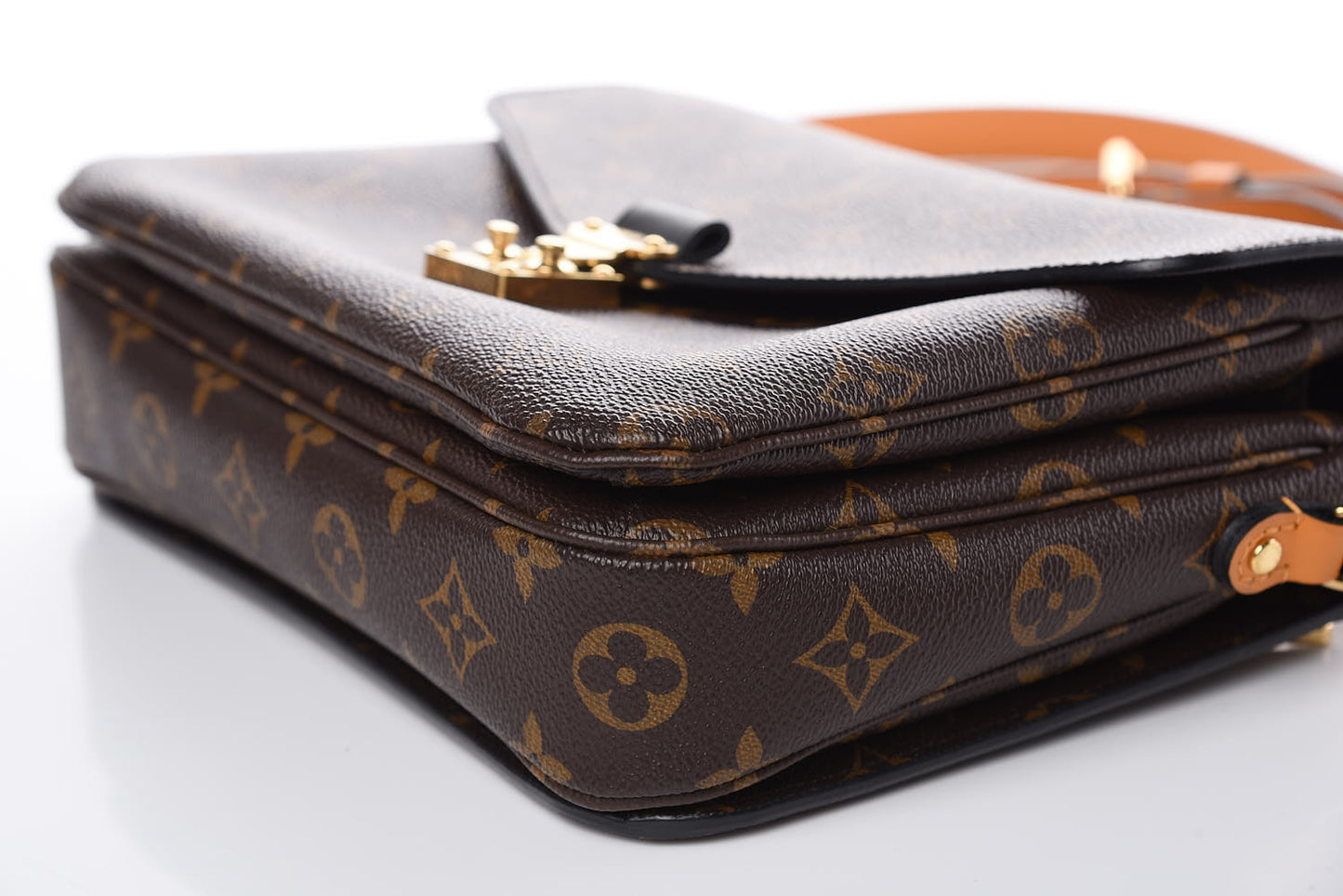 Monogram Braided Pochette Metis Coquelicot