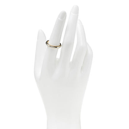 Tiffany Platinum 18K Yellow Gold 3.5mm Milgrain Wedding Band Ring 54 7 2 of 4