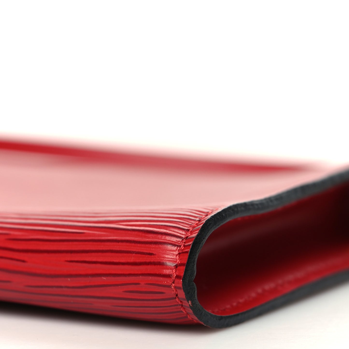 Epi Pochette Accessories 24 Castillan Red