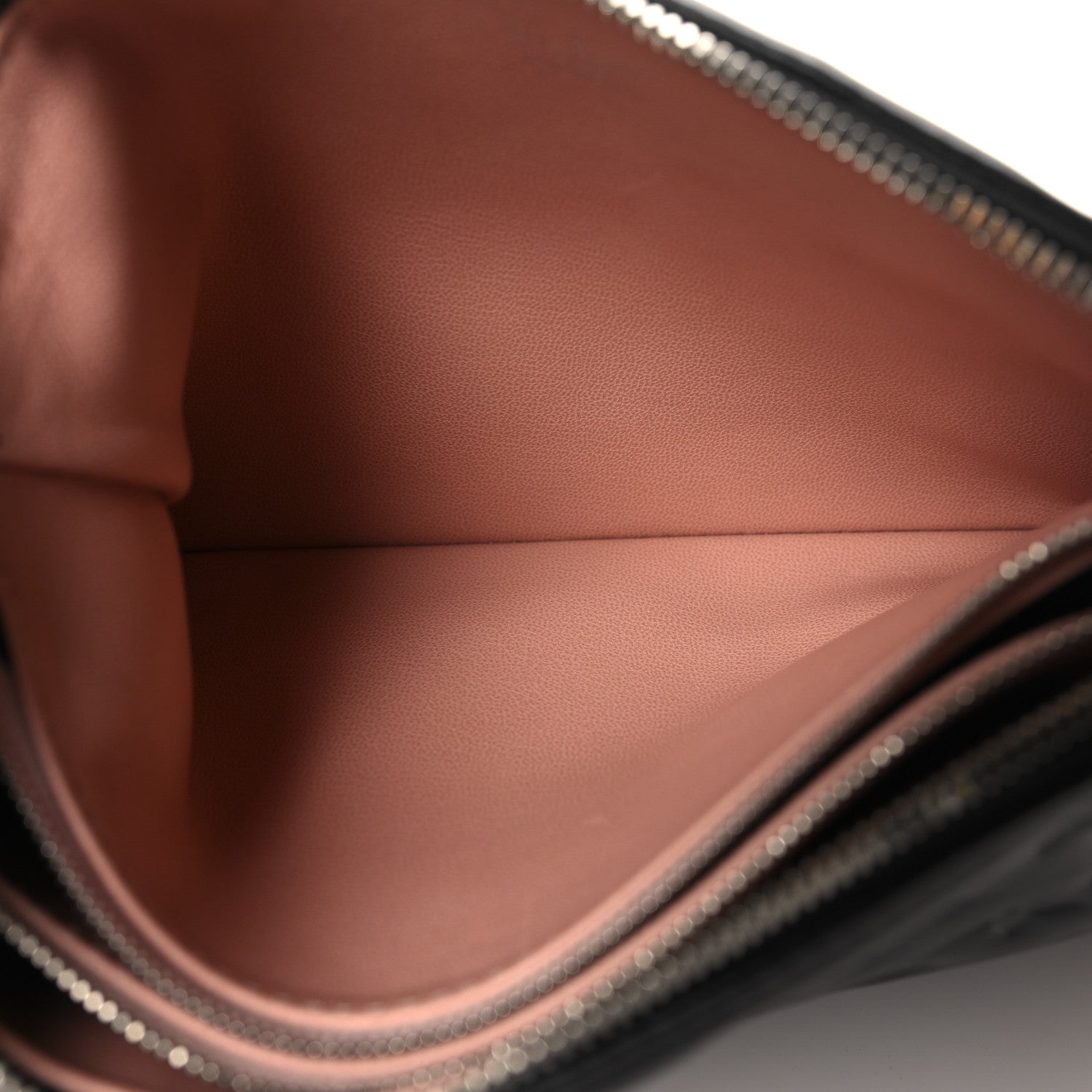 Louis Vuitton Lambskin Embossed Monogram Coussin PM Black 7 of 11