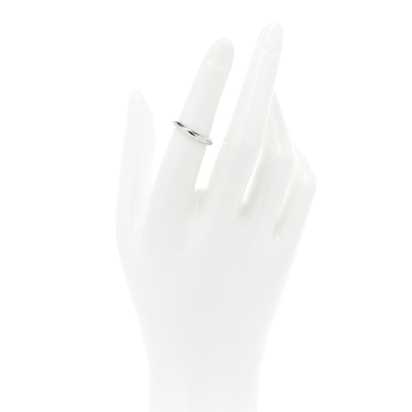 Platinum 2.5mm 1895 Wedding Band Ring 50 5.25