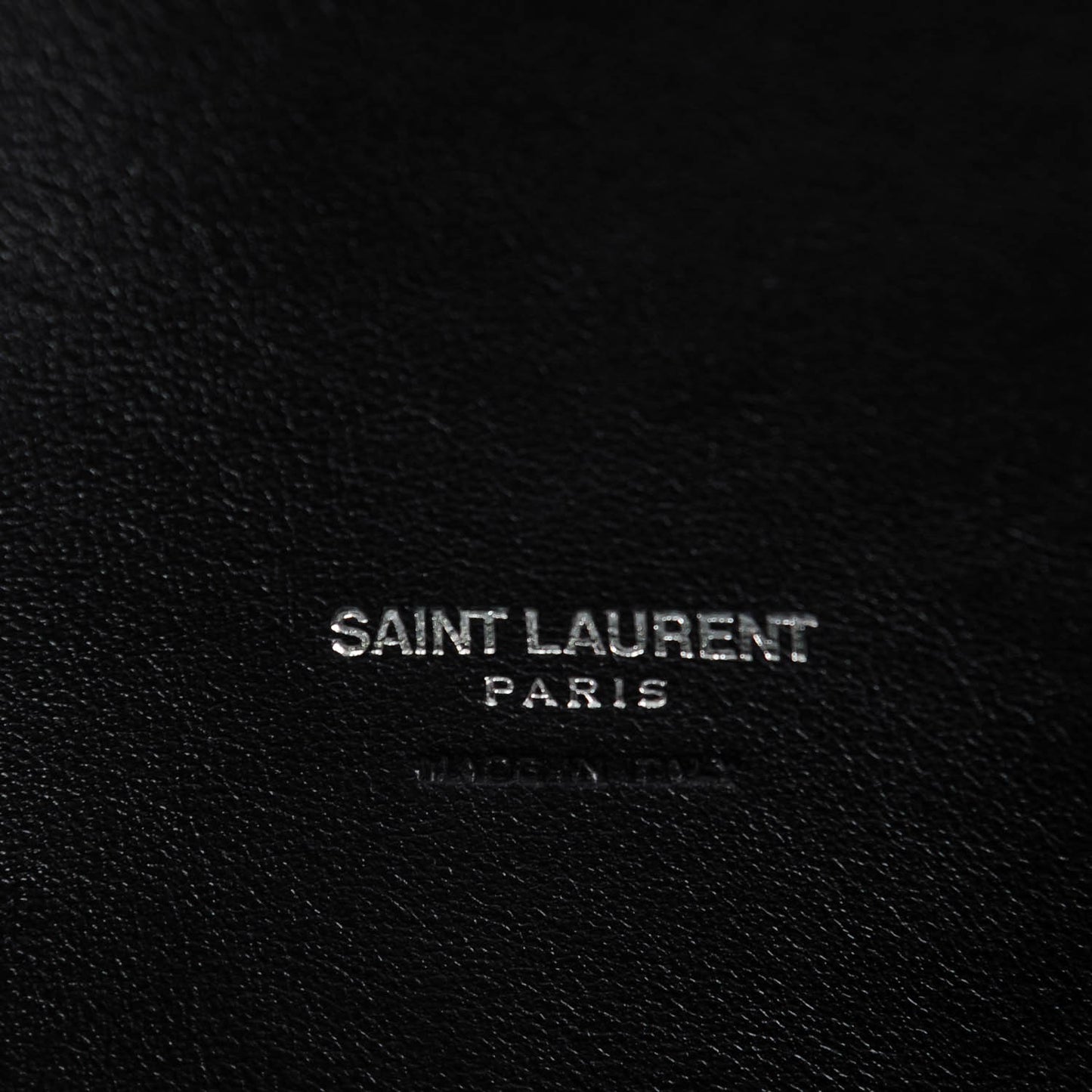 Grained Calfskin Small Sac De Jour Black