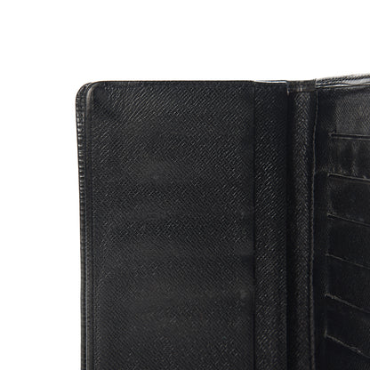Louis Vuitton Epi Porte Valeurs Checkbook Wallet Black 7 of 7